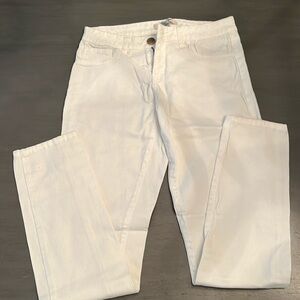 White jeans